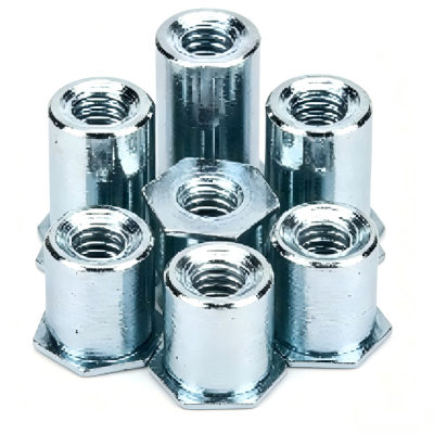 Hexagon Press‑fit Stud