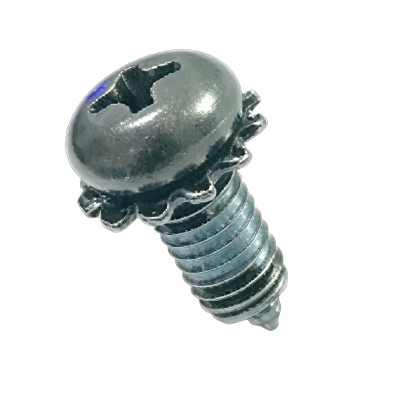 Pan Head Phillips Serrated Combination Screw