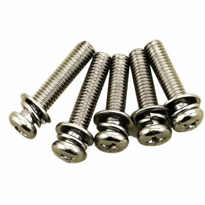 Pan Head Phillips Triple Combination Screw