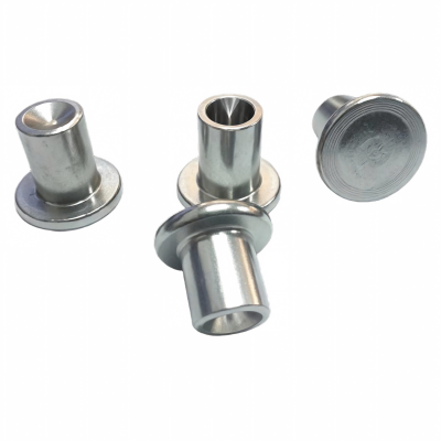 Flat Head Semi-Hollow Aluminum Rivet, Flange Type Hollow Aluminum Rivet