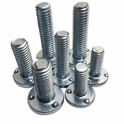 Three Point Welding Flange Bolt, Round Disc Spot Welding Screw