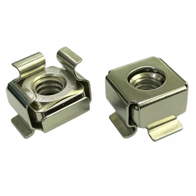 Clip On Cage Nut Square Card Nut For Server Cabinet